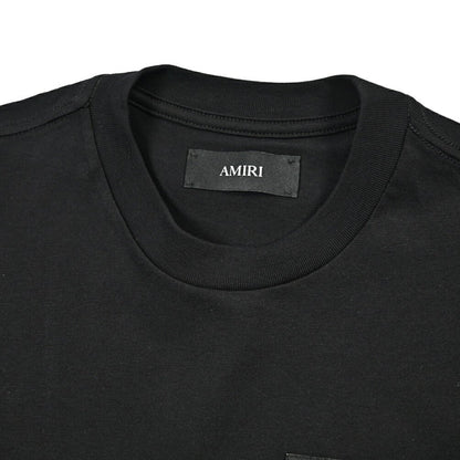 26 - 27AW AMIRI “SPIRIT TEE” コットン100% 半袖ロゴTシャツ ブラック S | GUARDAROBA MILANO OFFICIAL STORE