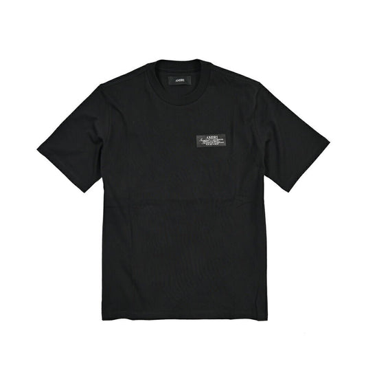 26 - 27AW AMIRI “SPIRIT TEE” コットン100% 半袖ロゴTシャツ ブラック S | GUARDAROBA MILANO OFFICIAL STORE