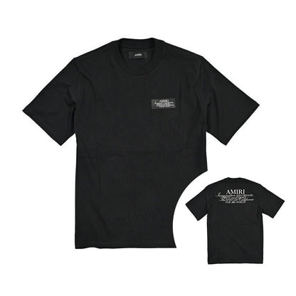 26 - 27AW AMIRI “SPIRIT TEE” コットン100% 半袖ロゴTシャツ ブラック S | GUARDAROBA MILANO OFFICIAL STORE