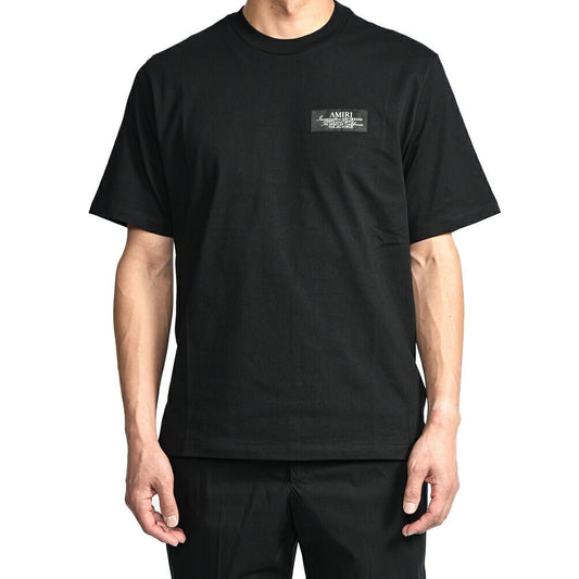 26 - 27AW AMIRI “SPIRIT TEE” コットン100% 半袖ロゴTシャツ ブラック S | GUARDAROBA MILANO OFFICIAL STORE