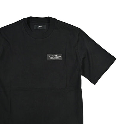 26 - 27AW AMIRI “SPIRIT TEE” コットン100% 半袖ロゴTシャツ ブラック S | GUARDAROBA MILANO OFFICIAL STORE