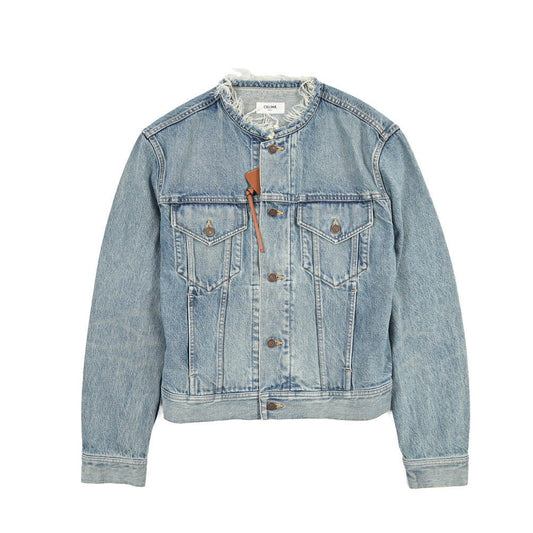26-27AW CELINE コットン100%デニム トラッカージャケット ブルー L | GUARDAROBA MILANO OFFICIAL STORE