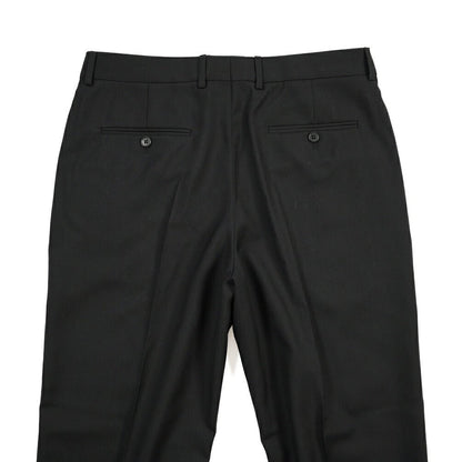 26-27AW CELINE ウール100% ノータックワイドスラックス ブラック 46 | GUARDAROBA MILANO OFFICIAL STORE