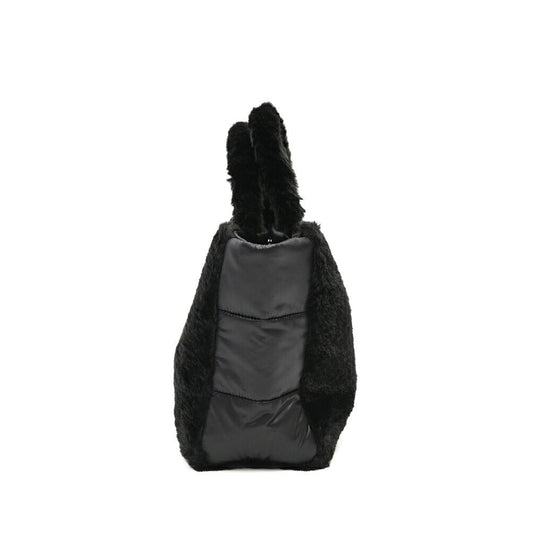 26-27AW COLMAR ORIGINALS ポリエステル100% ミニトートバッグ / レディース ブラック 22cm×26cm×11cm×30cm×9cm | GUARDAROBA MILANO OFFICIAL STORE