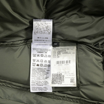 26-27AW COLMAR ORIGINALS ポリエステル100% フランネルダウンジャケット / REGULAR FIT カーキグリーン 46 | GUARDAROBA MILANO OFFICIAL STORE