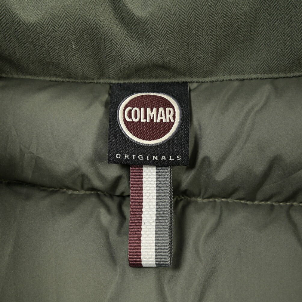 26-27AW COLMAR ORIGINALS ポリエステル100% フランネルダウンジャケット / REGULAR FIT カーキグリーン 46 | GUARDAROBA MILANO OFFICIAL STORE