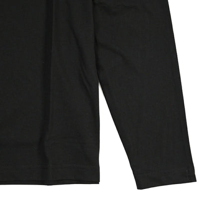 26-27AW COLMAR ORIGINALS コットン100% クルーネック長袖Tシャツ / REGULAR FIT ブラック 46 | GUARDAROBA MILANO OFFICIAL STORE