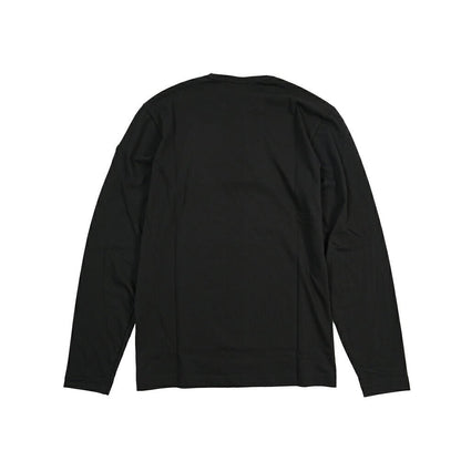 26-27AW COLMAR ORIGINALS コットン100% クルーネック長袖Tシャツ / REGULAR FIT ブラック 46 | GUARDAROBA MILANO OFFICIAL STORE
