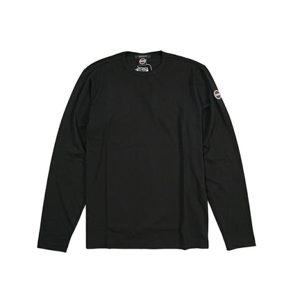 26-27AW COLMAR ORIGINALS コットン100% クルーネック長袖Tシャツ / REGULAR FIT ブラック 46 | GUARDAROBA MILANO OFFICIAL STORE