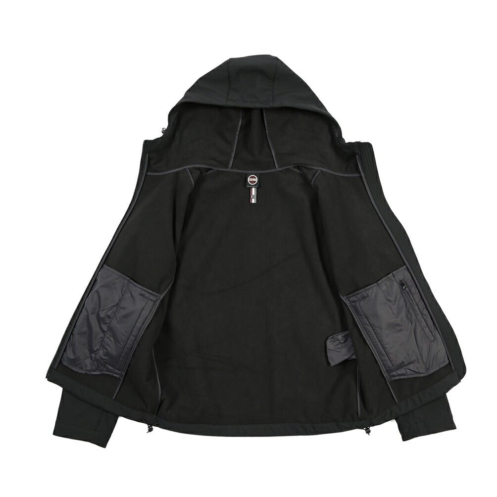 26-27AW COLMAR ORIGINALS ジップアップパーカー ブラック 46 | GUARDAROBA MILANO OFFICIAL STORE