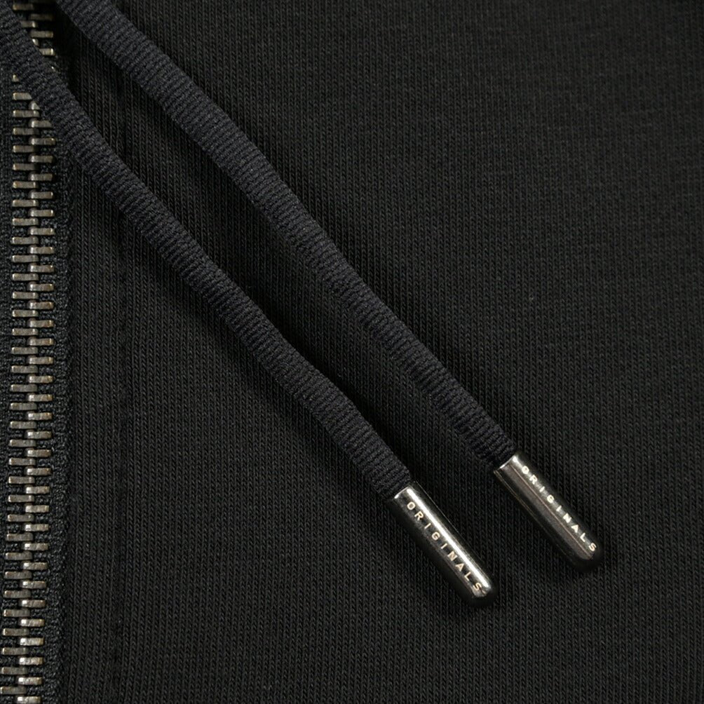 26-27AW COLMAR ORIGINALS スウェットジップパーカー / REGULAR FIT ブラック 46 | GUARDAROBA MILANO OFFICIAL STORE
