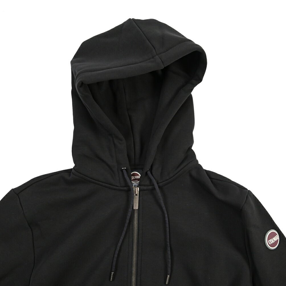 26-27AW COLMAR ORIGINALS スウェットジップパーカー / REGULAR FIT ブラック 46 | GUARDAROBA MILANO OFFICIAL STORE
