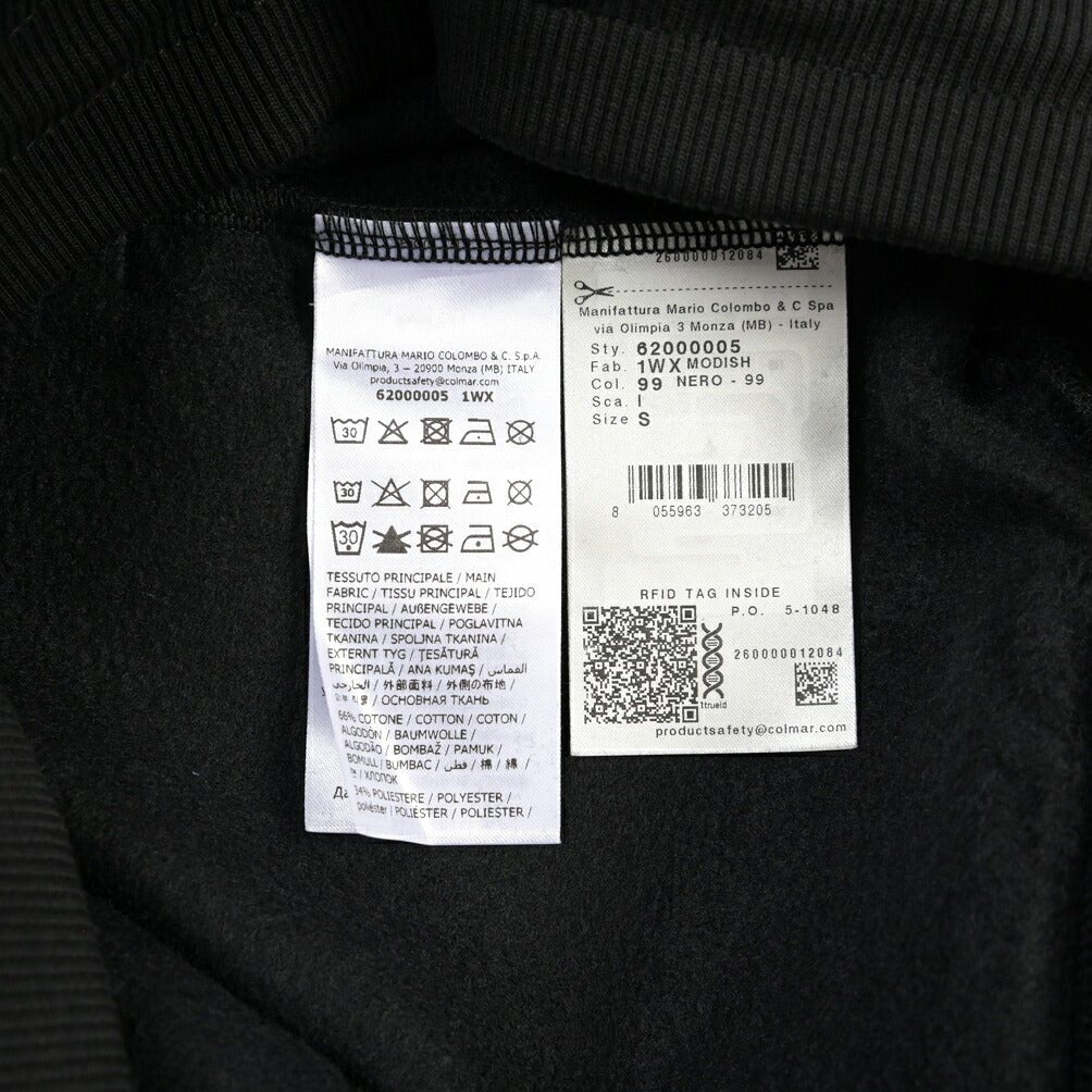 26-27AW COLMAR ORIGINALS スウェットパンツ / REGULAR FIT ブラック 46 | GUARDAROBA MILANO OFFICIAL STORE