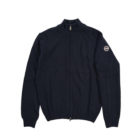 26-27AW COLMAR ORIGINALS ナイロン混ウール ジップアップスタンドカラーニットブルゾン / REGULAR FIT ネイビー 46 | GUARDAROBA MILANO OFFICIAL STORE