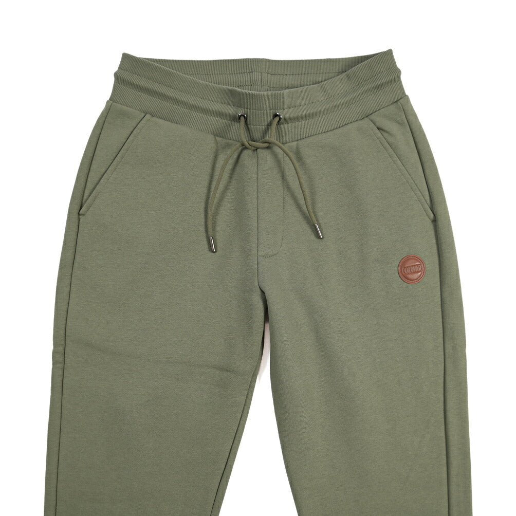 26-27AW COLMAR ORIGINALS ポリエステル混コットン スウェットパンツ / REGULAR FIT カーキグリーン 46 | GUARDAROBA MILANO OFFICIAL STORE
