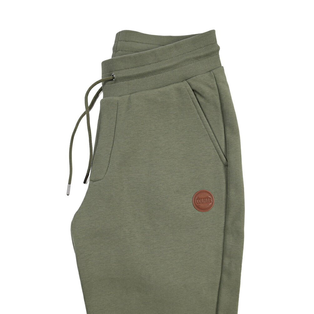 26-27AW COLMAR ORIGINALS ポリエステル混コットン スウェットパンツ / REGULAR FIT カーキグリーン 46 | GUARDAROBA MILANO OFFICIAL STORE