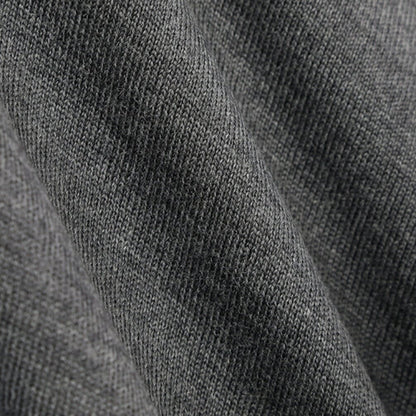26 - 27AW FILIPPO DE LAURENTIIS メリノウール100% モックネックニットセーター / SUPERFINE 120's グレー 46 | GUARDAROBA MILANO OFFICIAL STORE