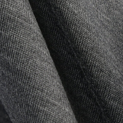 26 - 27AW FILIPPO DE LAURENTIIS メリノウール100% クルーネックニットセーター / SUPERFINE 120's グレー 48 | GUARDAROBA MILANO OFFICIAL STORE