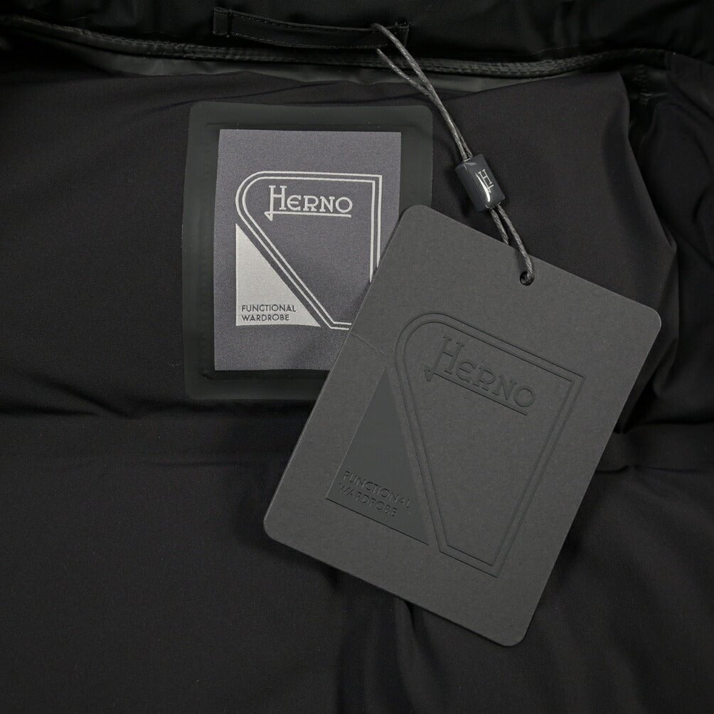 26-27AW HERNO “FUNCTIONAL WARDROBE” ダウンジャケット ブラック 46 | GUARDAROBA MILANO OFFICIAL STORE