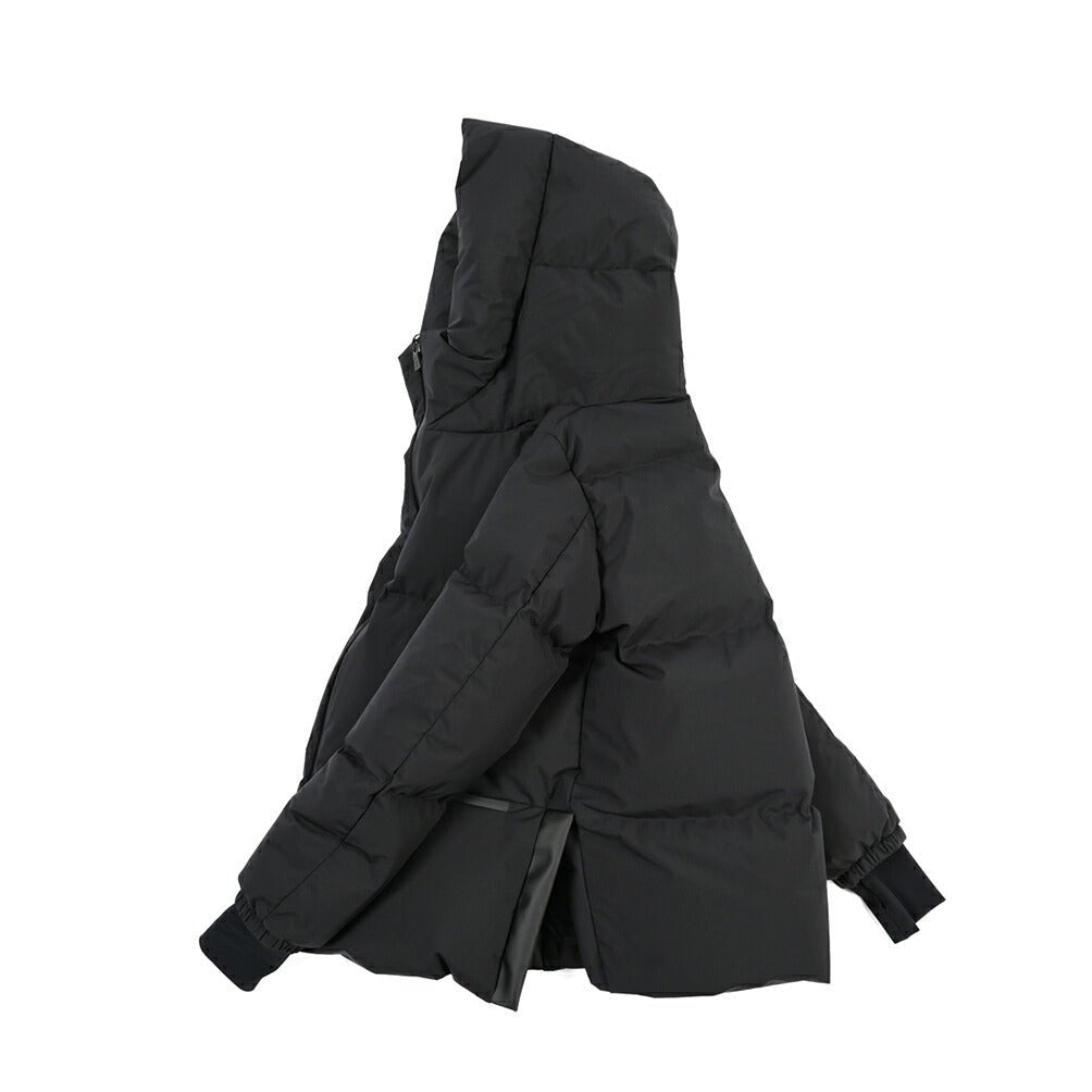 26-27AW HERNO “FUNCTIONAL WARDROBE” PRO-METEO フード付きダウンジャケット ブラック 38 | GUARDAROBA MILANO OFFICIAL STORE
