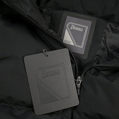 26-27AW HERNO “FUNCTIONAL WARDROBE” PRO-METEO フード付きダウンジャケット ブラック 38 | GUARDAROBA MILANO OFFICIAL STORE