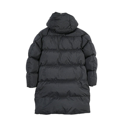 26-27AW HERNO POLAR-TECH 撥水ナイロン フード付きダウンコート ブラック 46 | GUARDAROBA MILANO OFFICIAL STORE