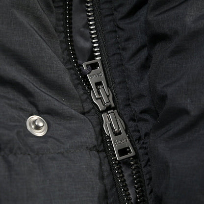 26-27AW HERNO POLAR-TECH 撥水ナイロン フード付きダウンコート ブラック 46 | GUARDAROBA MILANO OFFICIAL STORE