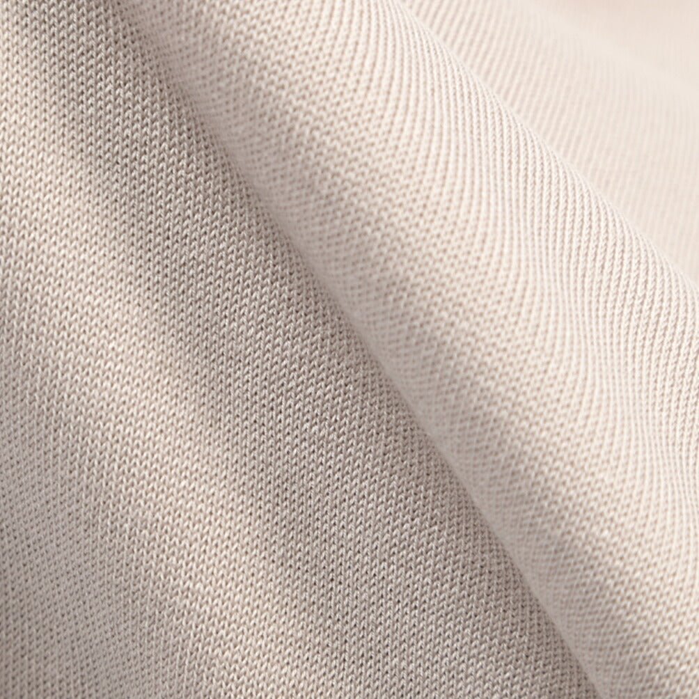 26-27AW HERNO “RESORT” コットン100% フード付きニットセーター ベージュ 44 | GUARDAROBA MILANO OFFICIAL STORE