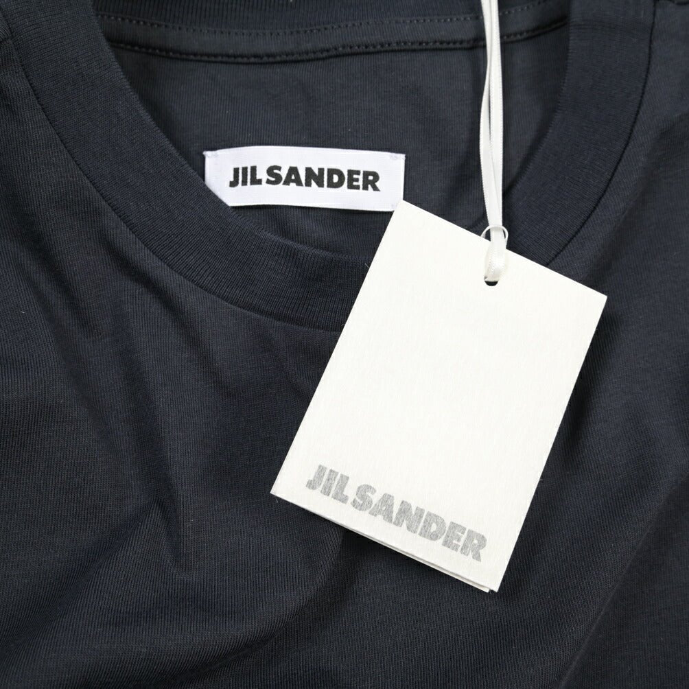 26-27AW JIL SANDER オーガニックコットン100% 長袖3パックTシャツ ネイビー(MIDNIGHT) S | GUARDAROBA MILANO OFFICIAL STORE