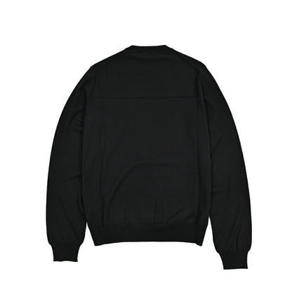 26-27AW JIL SANDER メリノウール100% ハイゲージニットセーター ブラック(BLACK) 46 | GUARDAROBA MILANO OFFICIAL STORE