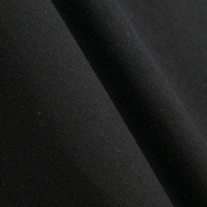 26-27AW JIL SANDER コットン100% 長袖モックネックTシャツ / BOXY FITT ブラック(BLACK) S | GUARDAROBA MILANO OFFICIAL STORE
