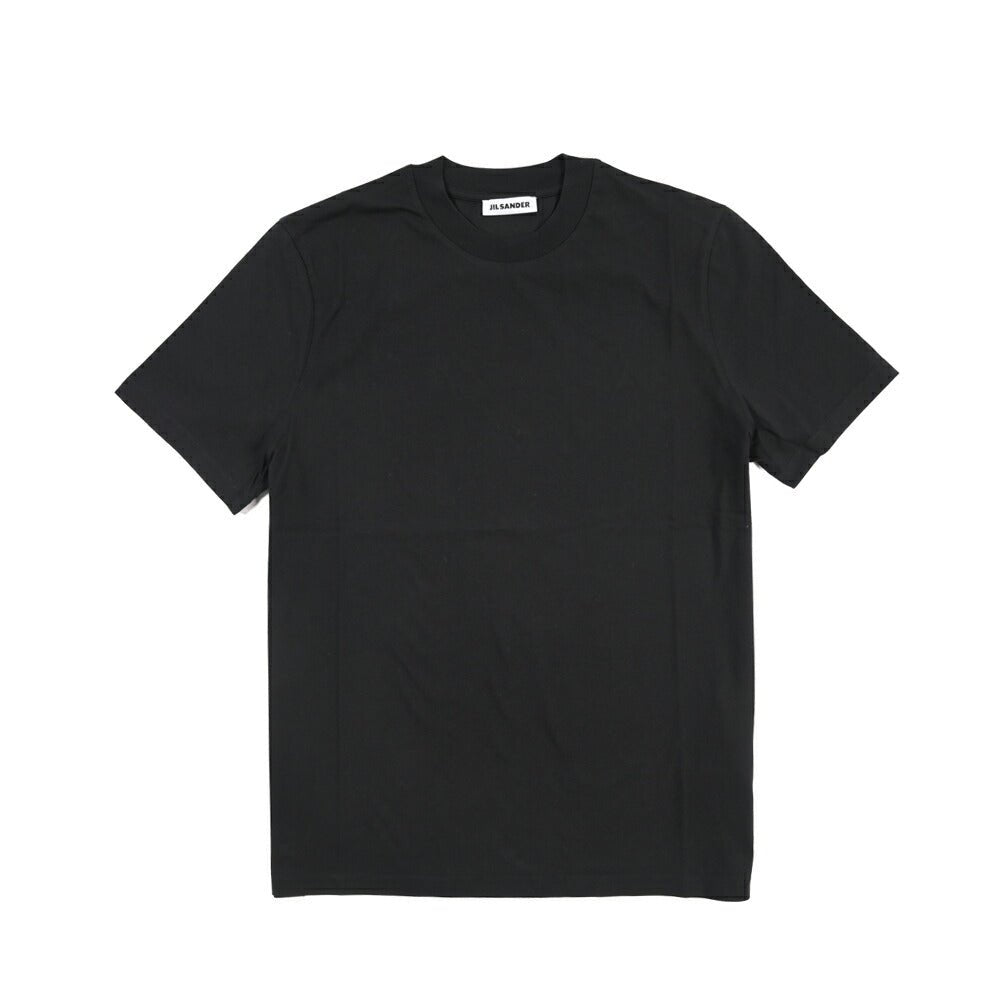 26-27AW JIL SANDER コットン100% 半袖Tシャツ / RELAX FIT ブラック(BLACK) S | GUARDAROBA MILANO OFFICIAL STORE