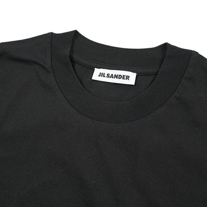 26-27AW JIL SANDER コットン100% 半袖Tシャツ / RELAX FIT ブラック(BLACK) S | GUARDAROBA MILANO OFFICIAL STORE