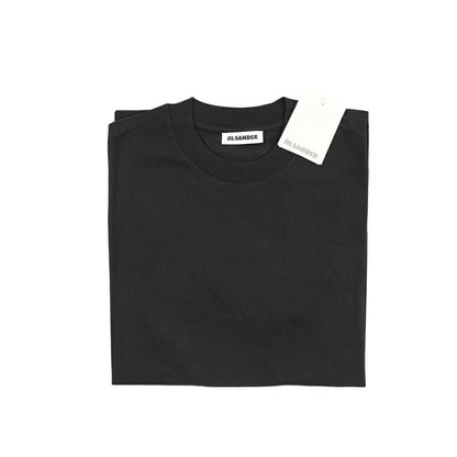 26-27AW JIL SANDER コットン100% 半袖Tシャツ / RELAX FIT ブラック(BLACK) S | GUARDAROBA MILANO OFFICIAL STORE