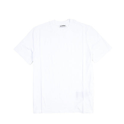 26-27AW JIL SANDER コットン100% リラックスフィットTシャツ ホワイト(OPIC WHITE) S | GUARDAROBA MILANO OFFICIAL STORE