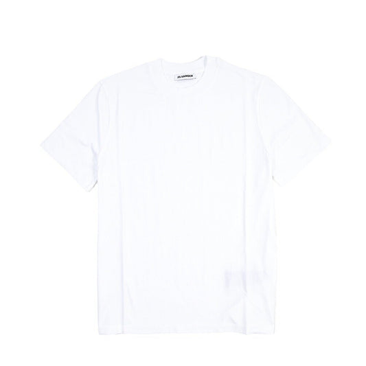 26-27AW JIL SANDER コットン100% リラックスフィットTシャツ ホワイト(OPIC WHITE) S | GUARDAROBA MILANO OFFICIAL STORE