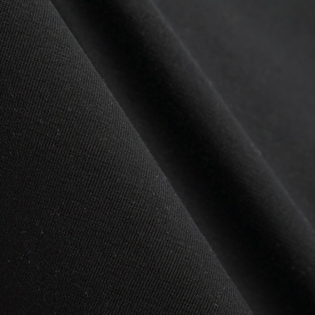 26-27AW JIL SANDER オーガニックコットン100% 半袖ワンポイントロゴ刺繍Tシャツ ブラック(BLACK) S | GUARDAROBA MILANO OFFICIAL STORE