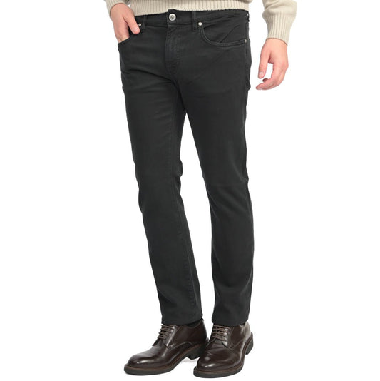 26-27AW PT TORINO DENIM “SAMBA” リヨセル混デニム スリムジーンズ ブラック 28 | GUARDAROBA MILANO OFFICIAL STORE