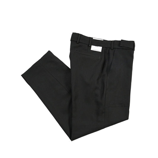 26-27AW PT TORINO Edge “SAMUEL” ヴァージンウール100% ノータックワイドテーパードスラックス ブラック 44 | GUARDAROBA MILANO OFFICIAL STORE