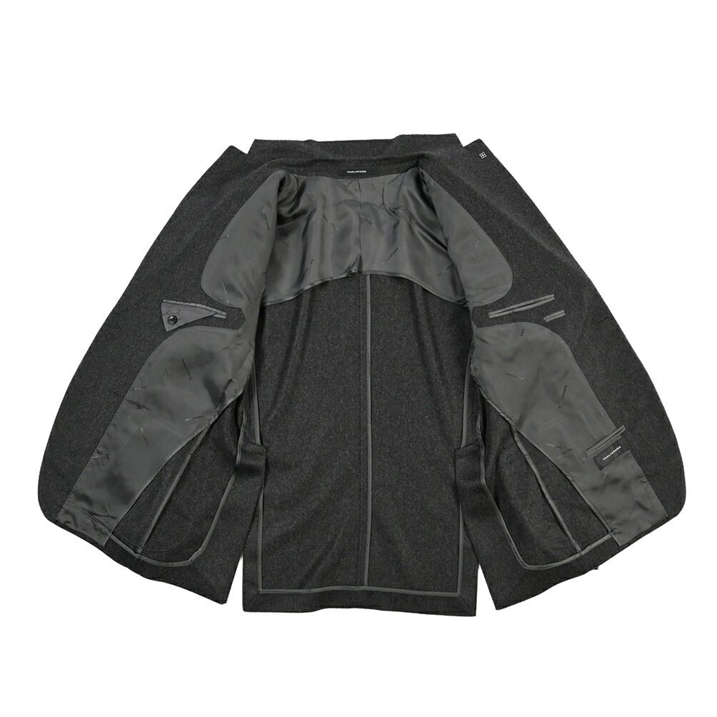 26-27AW TAGLIATORE カシミヤ100% 2Bシングルテーラードジャケット / 1SV22K グレー 50 | GUARDAROBA MILANO OFFICIAL STORE