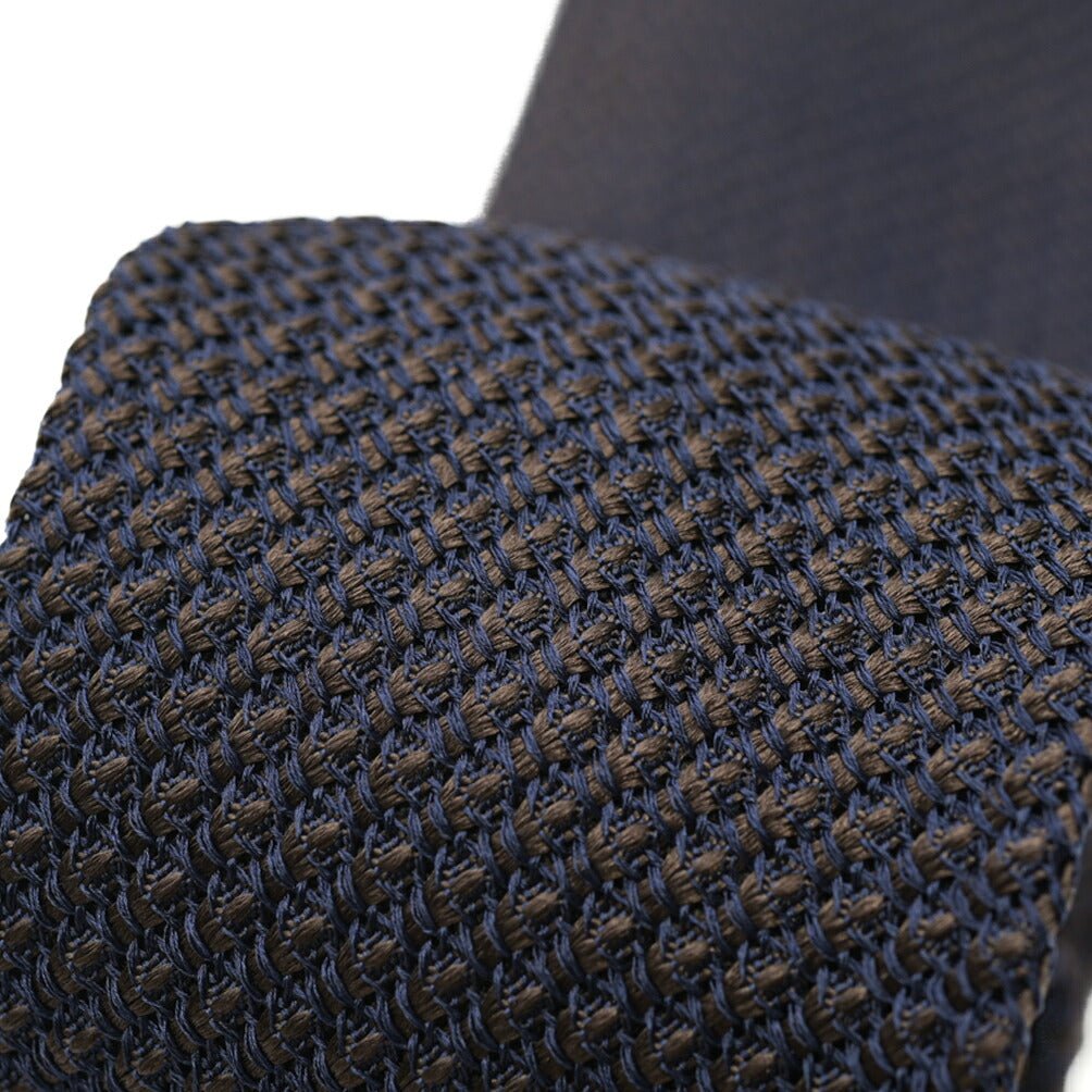 26-27AW TAGLIATORE シルク100% ネクタイ ネイビー 144cm×7.5cm | GUARDAROBA MILANO OFFICIAL STORE