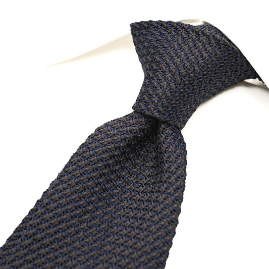 26-27AW TAGLIATORE シルク100% ネクタイ ネイビー 144cm×7.5cm | GUARDAROBA MILANO OFFICIAL STORE