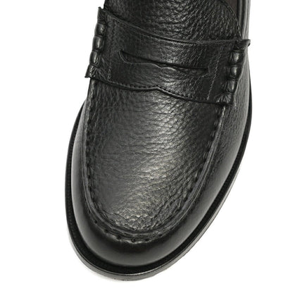 26-27AW TAGLIATORE カーフレザー100% コインローファー / CLARK ブラック(NERO) 42 | GUARDAROBA MILANO OFFICIAL STORE