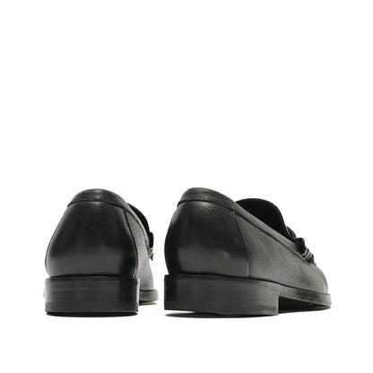 26-27AW TAGLIATORE カーフレザー100% コインローファー / CLARK ブラック(NERO) 42 | GUARDAROBA MILANO OFFICIAL STORE
