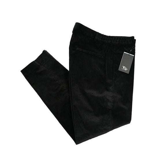 26-27AW TAGLIATORE コットン100% 中畝コーデュロイパンツ / P-GARCON TGT ブラック 48 | GUARDAROBA MILANO OFFICIAL STORE
