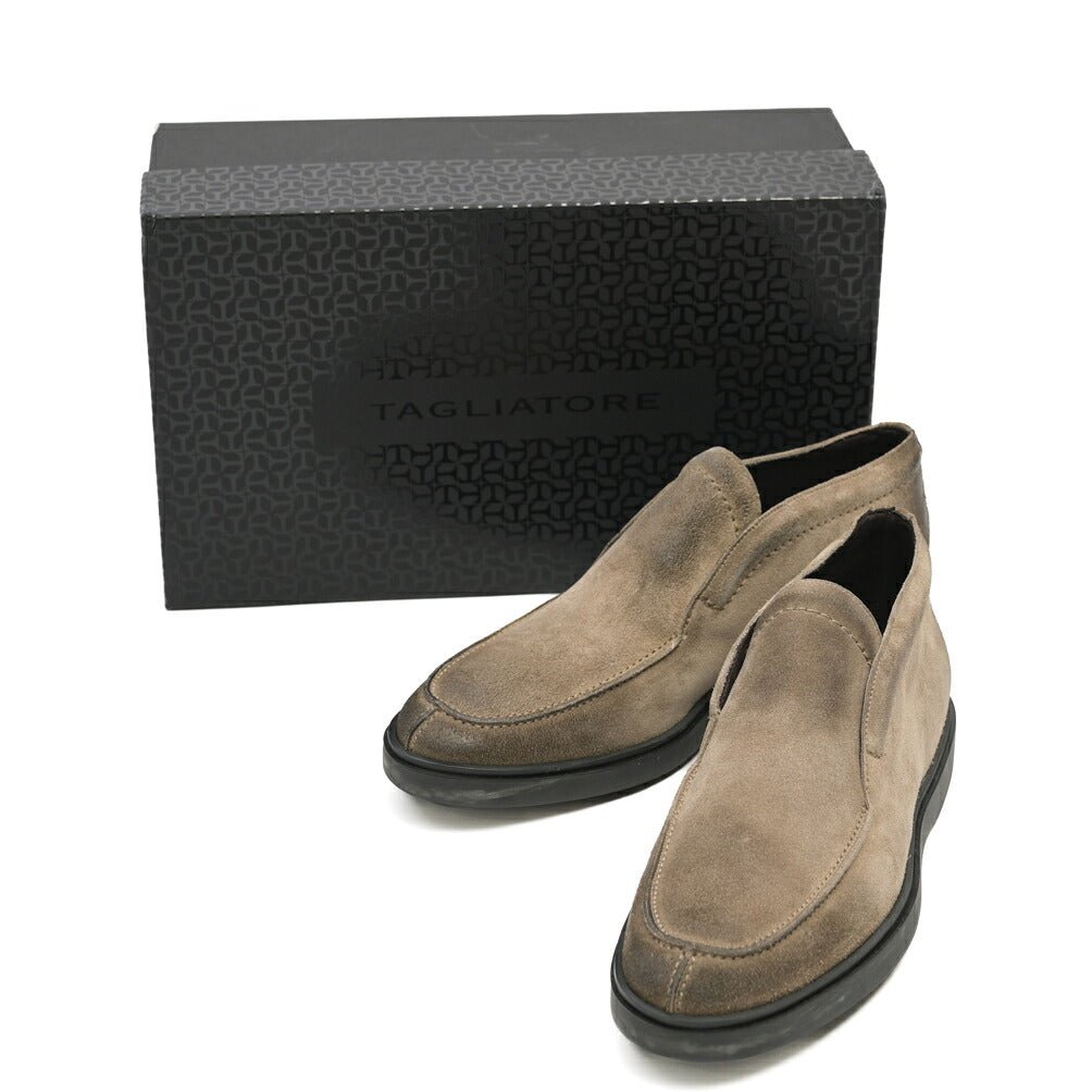26-27AW TAGLIATORE カーフレザー100% ローファー / STOKE グレージュ(TAUPE) 42 | GUARDAROBA MILANO OFFICIAL STORE