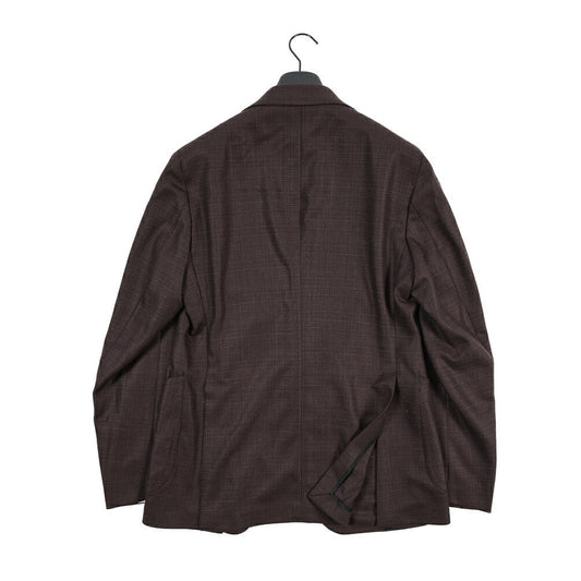 26-27AW TAGLIATORE 2Bシングルテーラードジャケット ストレッチウール ブラウン 48 | GUARDAROBA MILANO OFFICIAL STORE