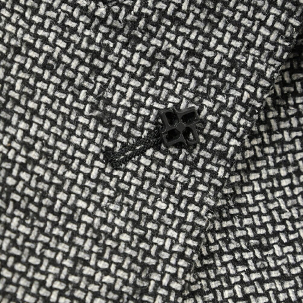 26-27AW TAGLIATORE シルク混ウール 2Bシングルテーラードジャケット / Exclusive Garment グレー 50 | GUARDAROBA MILANO OFFICIAL STORE