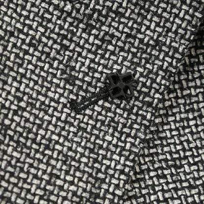 26-27AW TAGLIATORE シルク混ウール 2Bシングルテーラードジャケット / Exclusive Garment グレー 50 | GUARDAROBA MILANO OFFICIAL STORE