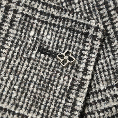 26-27AW TAGLIATORE ベビーアルパカ混 2Bシングルテーラードジャケット グレー 50 | GUARDAROBA MILANO OFFICIAL STORE